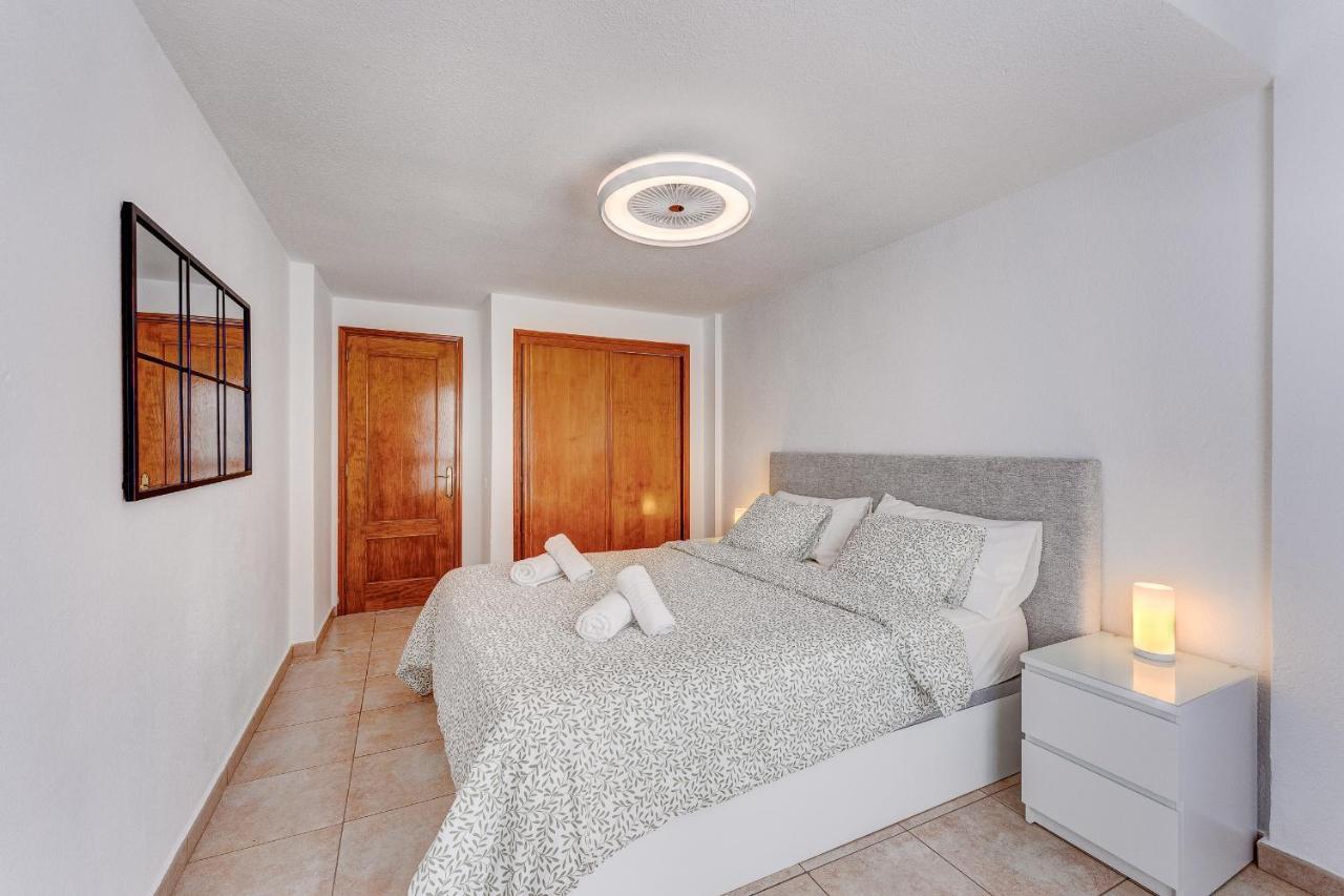 Pretty 1B Apartment In Diamantes 2, Heated Pool Los Cristianos  Ngoại thất bức ảnh