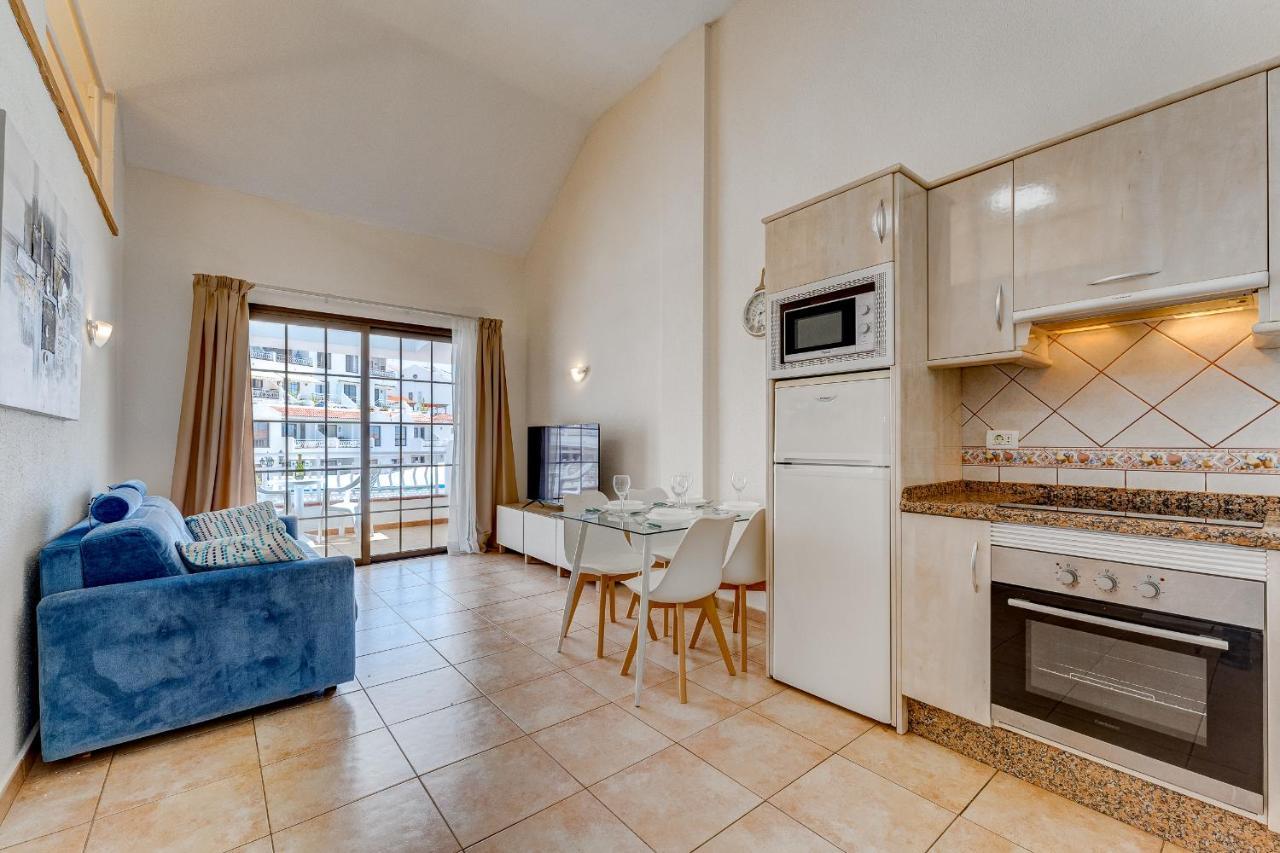 Pretty 1B Apartment In Diamantes 2, Heated Pool Los Cristianos  Ngoại thất bức ảnh