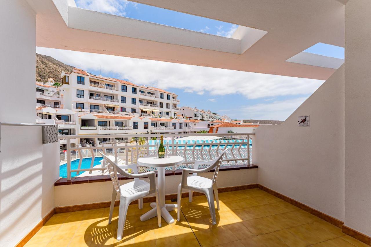 Pretty 1B Apartment In Diamantes 2, Heated Pool Los Cristianos  Ngoại thất bức ảnh